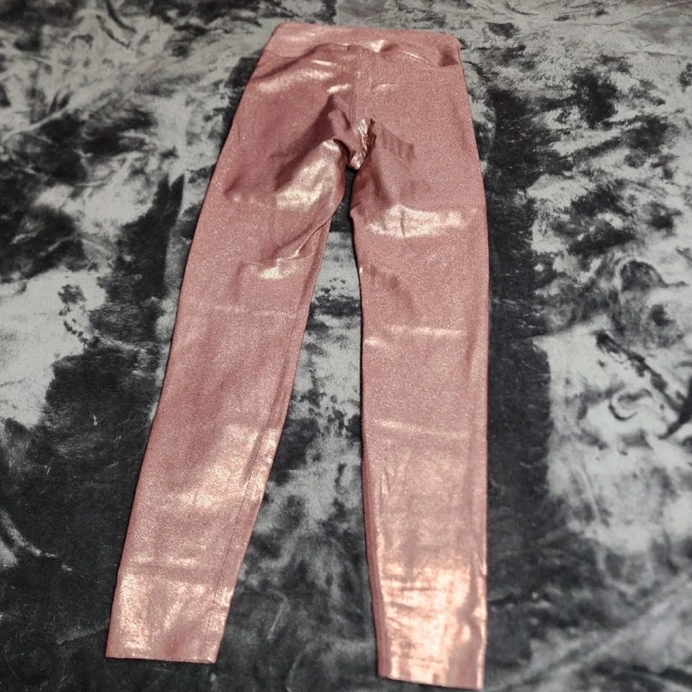 Heroine Sport Metallic Pink Leggings XS - Picture 6 of 7